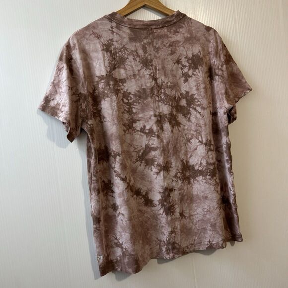 Lululemon 5 Year Basic Tee Shirt Earth Dye Mens Sz ML? - Picture 5 of 12